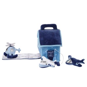 Interactive Airport Plush Play Set